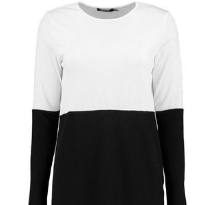 Boohoo Berlinda Colour Block Shift Dress
